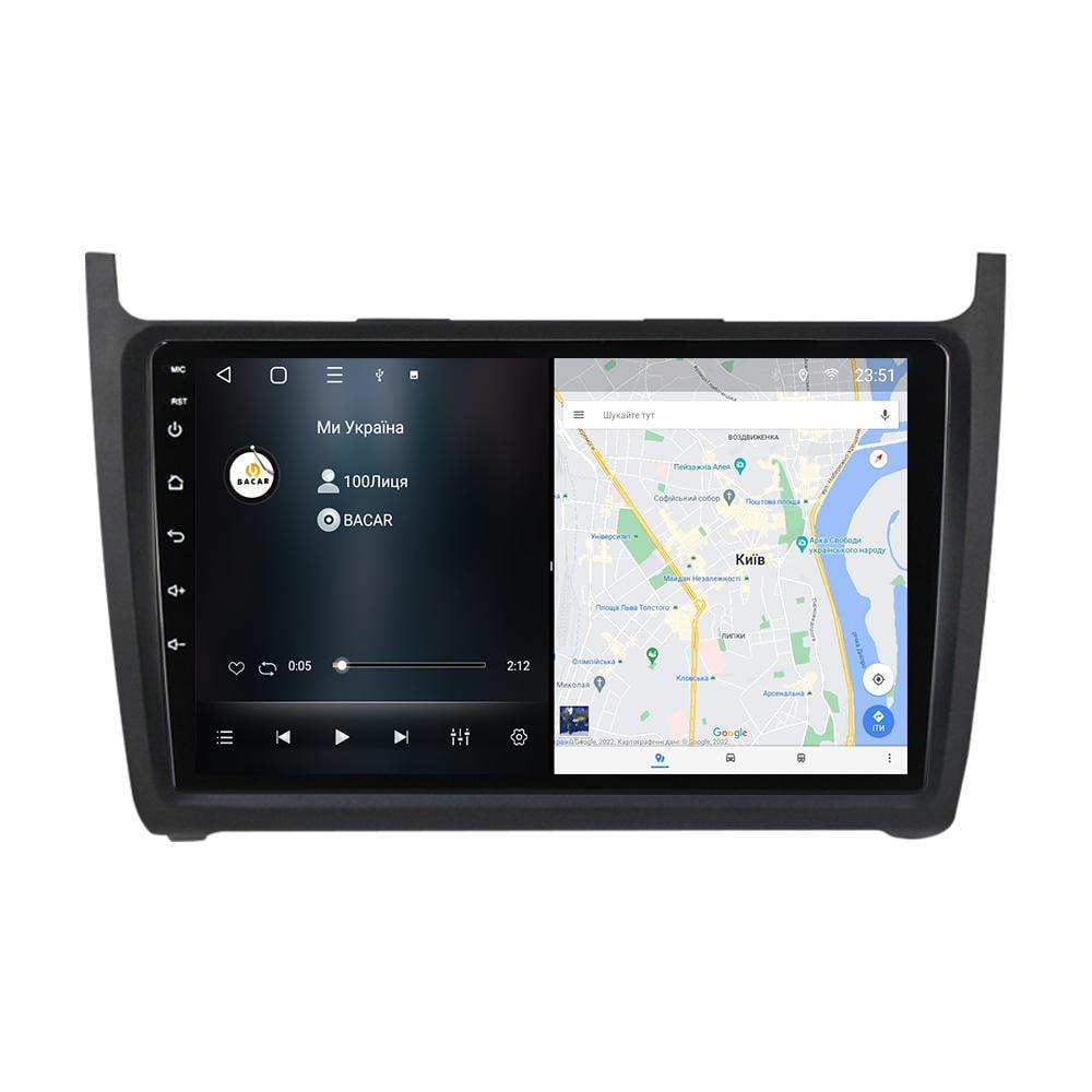 Магнітола штатна BACAR для VW Polo 2008-2015 4/64Gb Individual (4021559) - фото 2 Магнітола штатна BACAR для VW Polo 2008-2015 4/64Gb Individual (4021559) - фото 2