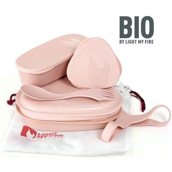 Набор посуды Light My Fire LunchKit BIO 6 pcs Pink (1033-LMF 2413710110)
