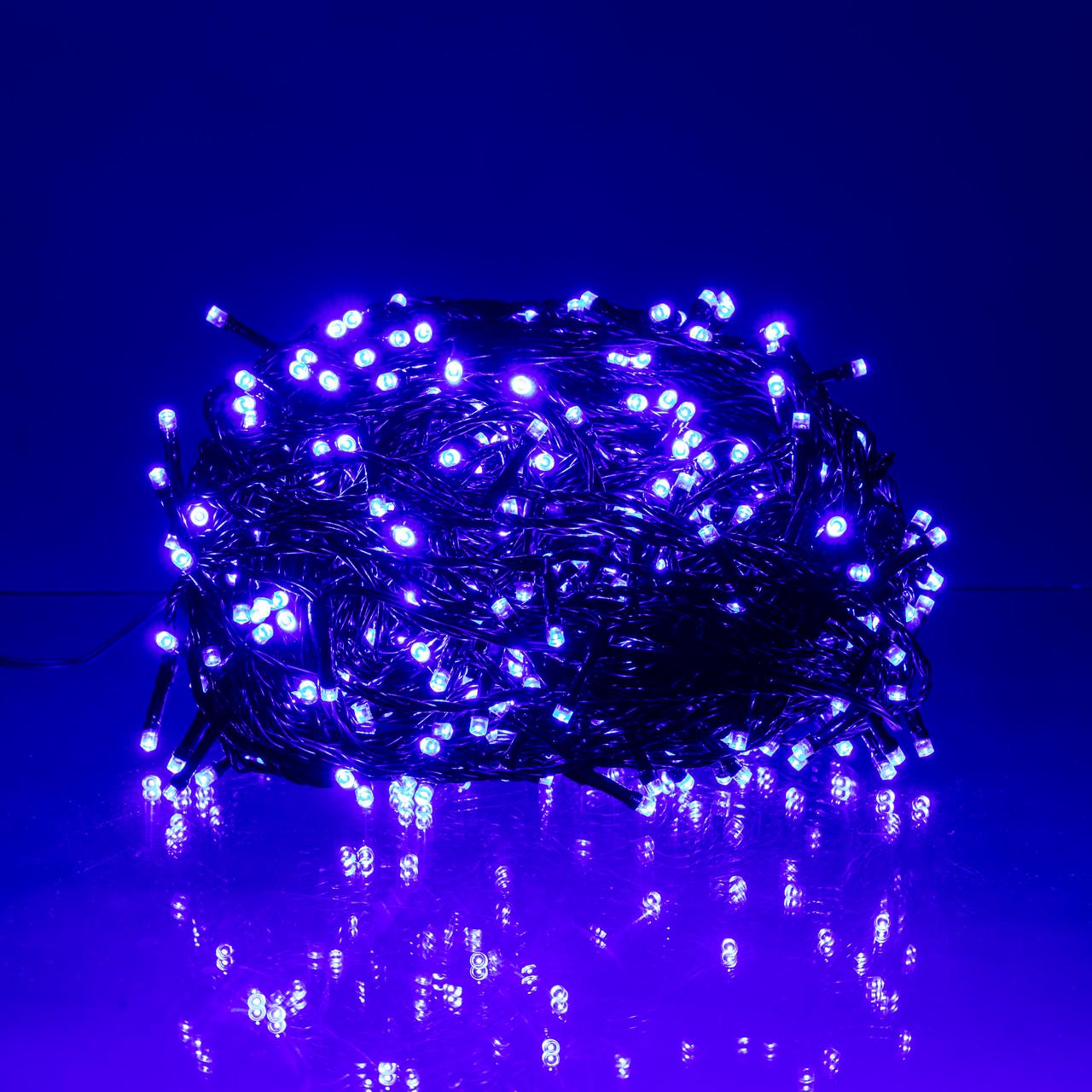 Гирлянда уличная Рождественская фея CF500L50MBBL 50 м 500 LED Черный/Синий (29912751)