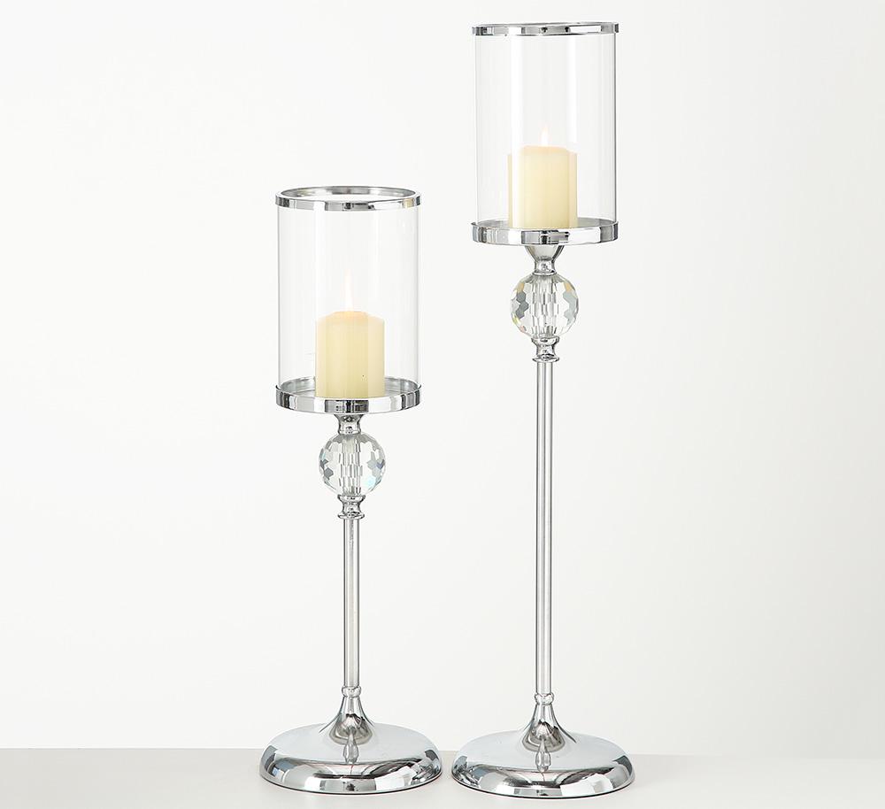 Подсвечник Rory серебряный металл, стекло h51см Гранд Презент 1479000 - фото 6 Подсвечник Rory серебряный металл, стекло h51см Гранд Презент 1479000 - фото 6