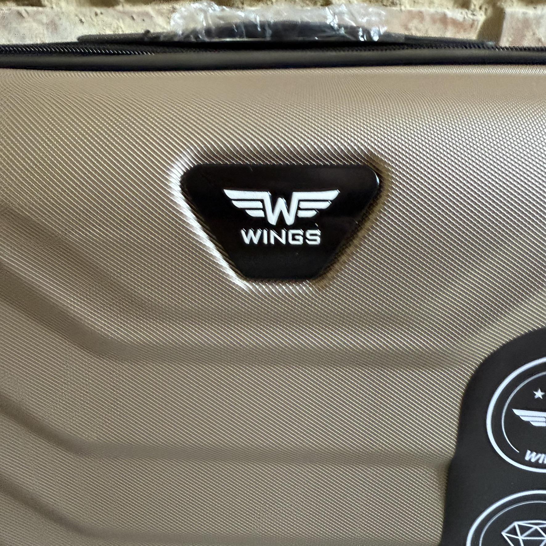 Валіза Wings PEA01 дорожня S Шампань (26557745) - фото 5 Валіза Wings PEA01 дорожня S Шампань (26557745) - фото 5