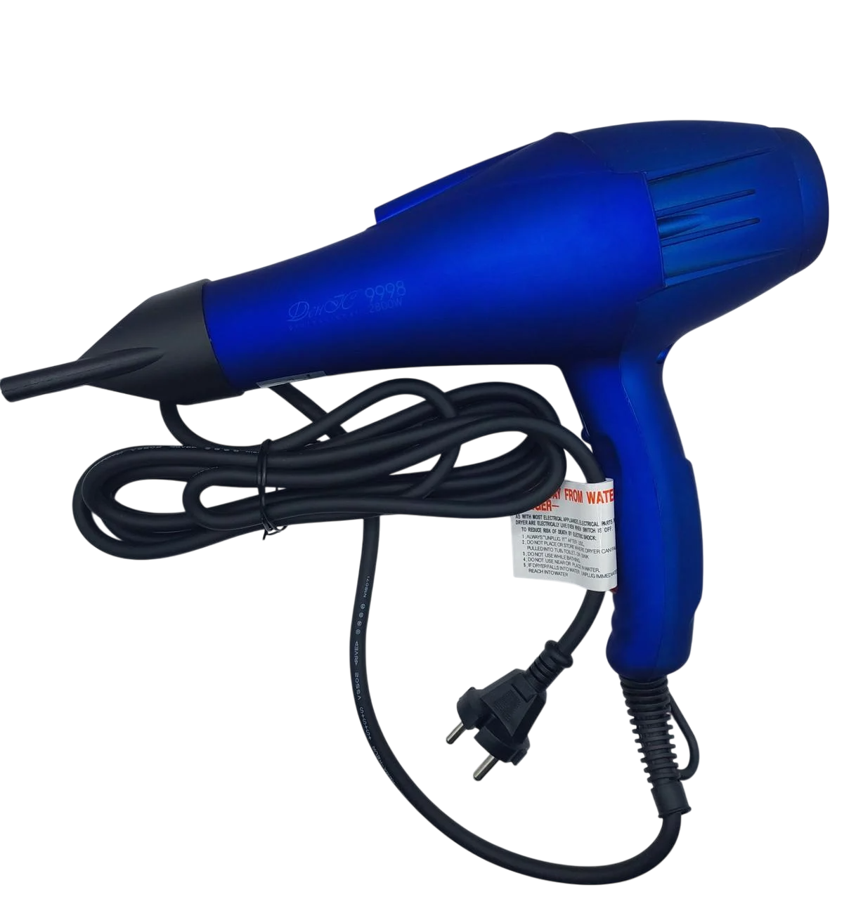 Фен професійний ДенІС professional 9998 ION 2800 Вт Blue (1453071458)