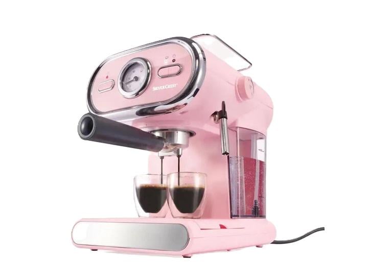 Кофеварка Silver Crest SEM 1100 D3 с мощным насосом и панарелло Pink (611747) - фото 5 Кофеварка Silver Crest SEM 1100 D3 с мощным насосом и панарелло Pink (611747) - фото 5