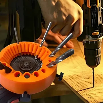 Насадка для заточки сверл с креплением на шлифовальном диске d до 125 мм (Y02252) - фото 8 Насадка для заточки сверл с креплением на шлифовальном диске d до 125 мм (Y02252) - фото 8