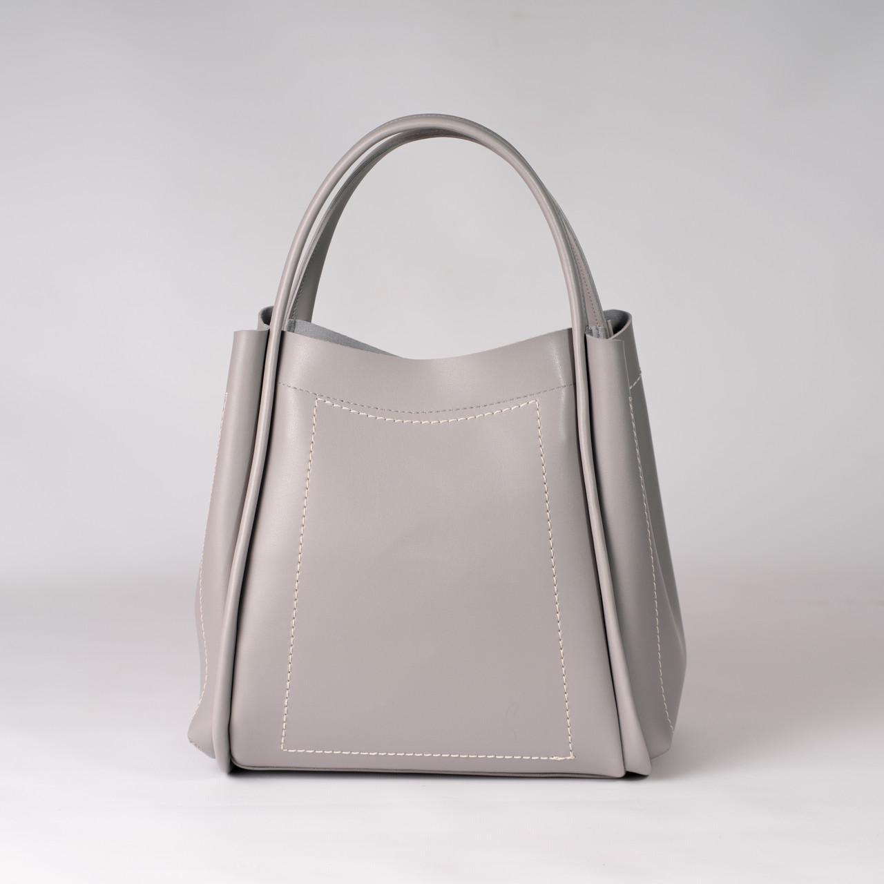 Сумка женская шопер XENIA № 10-24 Серый - фото 1