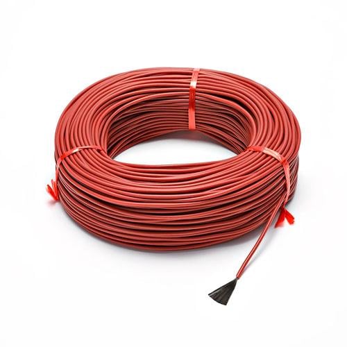 Кабель нагревательный карбоновый в силиконовой изоляции 33 Ом 12К 100 м (725473) Кабель нагревательный карбоновый в силиконовой изоляции 33 Ом 12К 100 м (725473)