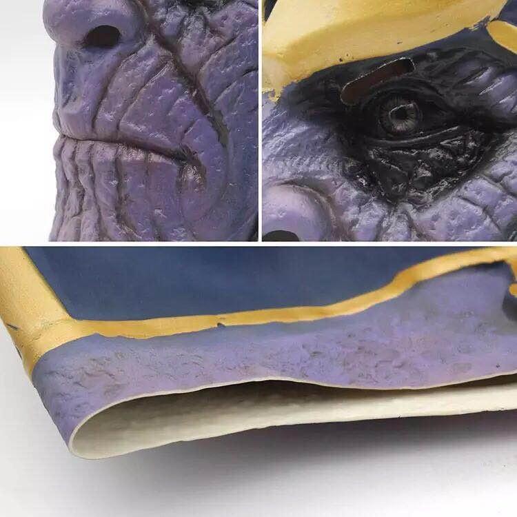 Латексна маска SUNROZ Thanos Mask Таноса (SUN4637) - фото 5 Латексна маска SUNROZ Thanos Mask Таноса (SUN4637) - фото 5