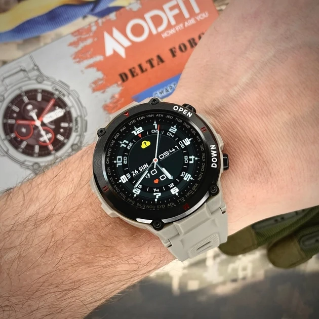 Смарт-часы Modfit Delta Force Grey - фото 3