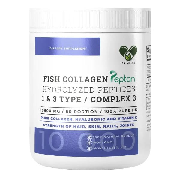 Коллаген En`vie Lab Fish Collagen 10000 Complex 3 60 порций Pure (000026381)