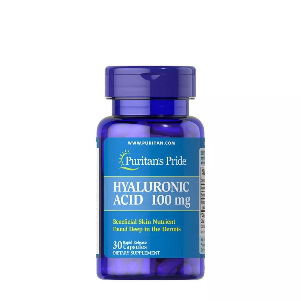 Кислота гиалуроновая Puritan's Pride Hyaluronic Acid 100 mg 30 капс.