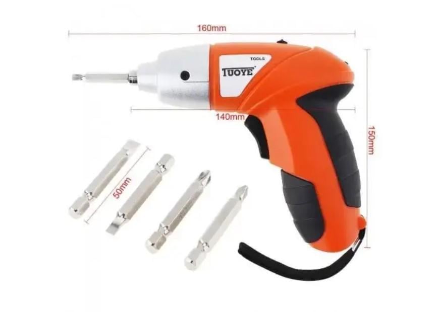 Шуруповерт TUOYE ART-7163 акумуляторний (TXN249) - фото 6