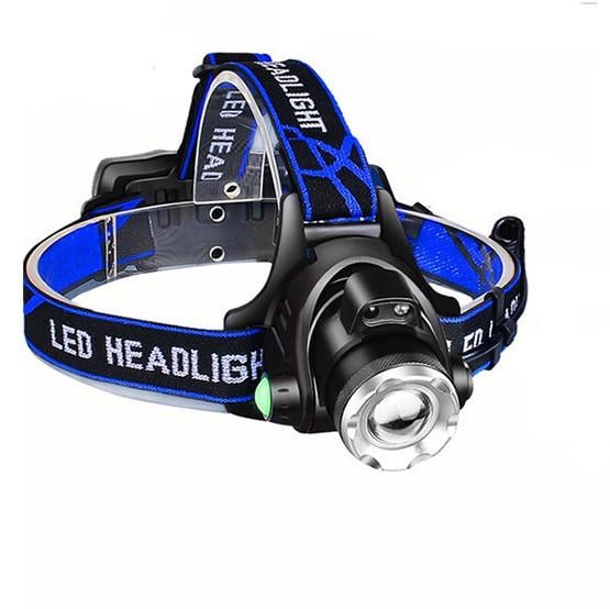 Фонарь налобный V-9 T6 12/220V сенсорный с датчиком движения (2447070588)