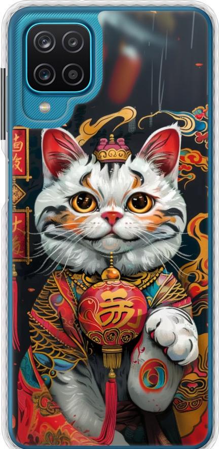 Чехол на Samsung Galaxy A12 A125F China Cat v2 (6135pc-2201-42517)