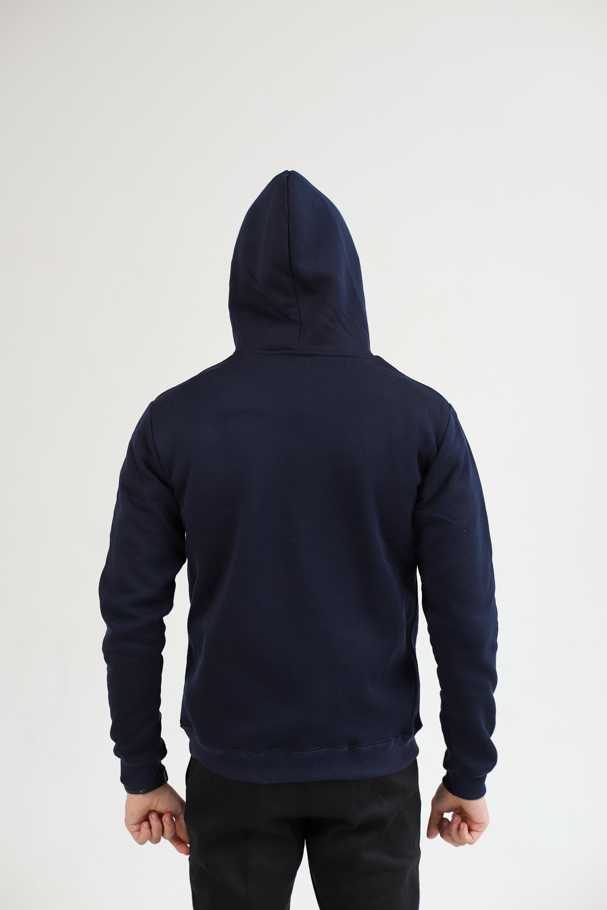 Реглан Joma 500493.300 Gamma Hoodie M Navy (8424309913649) - фото 4