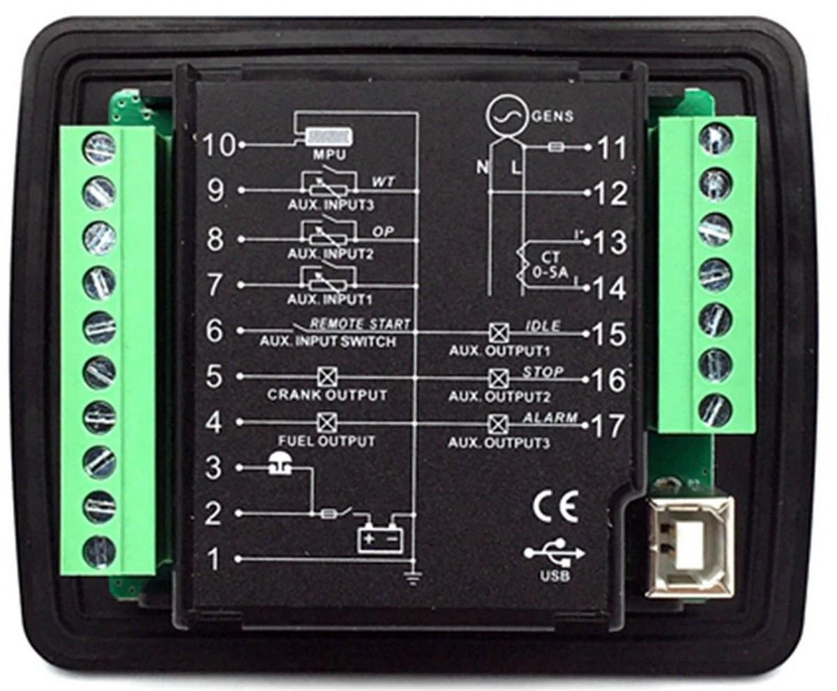 Контроллер многофункциональный для дизельного генератора Mebay DC30D - фото 2