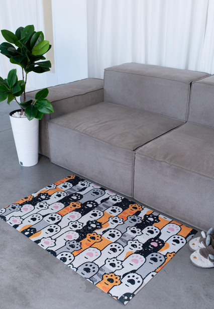 Коврик входной Скандинавская сота 78x120 см (КС-36)