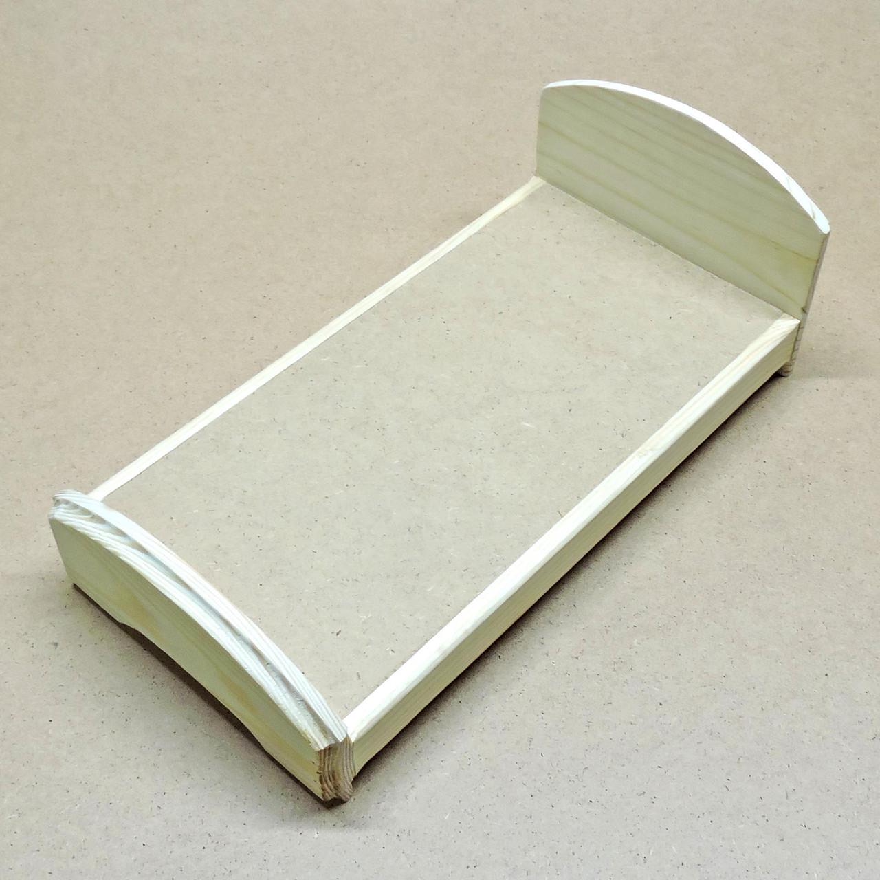 Кровать для кукол из дерева Аврора Бланже (КРТ-000601) - фото 2 Кровать для кукол из дерева Аврора Бланже (КРТ-000601) - фото 2