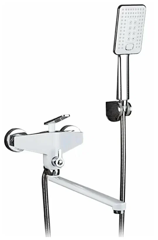 Змішувач для ванни Frap H58 F2258 Білий/Хром