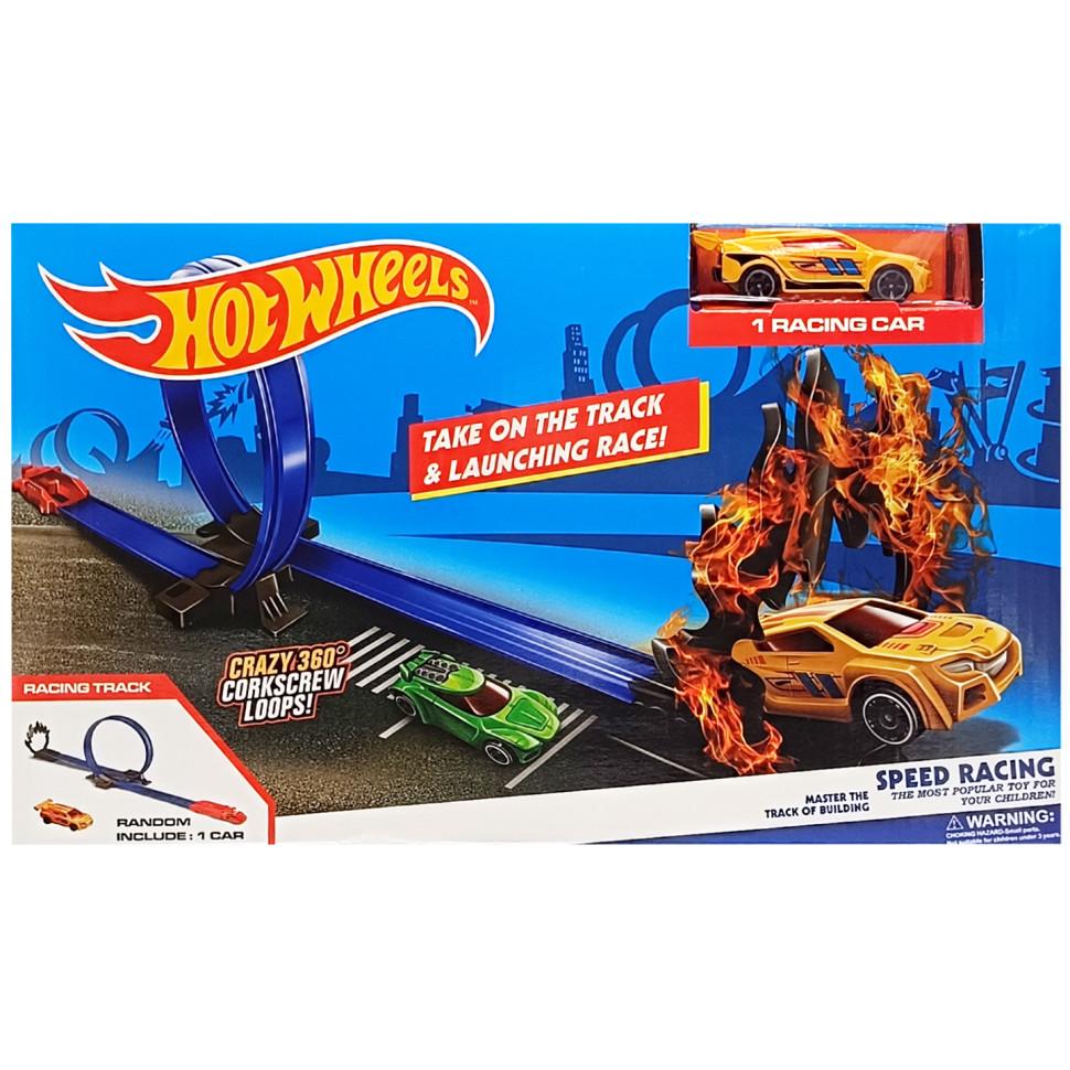 Ігровий набір Автотрек Crazy racing 360 MS35 Yellow (26125653)