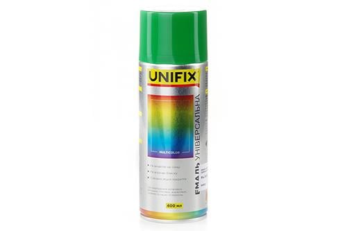 Эмаль акриловая универсальная Unifix 400 мл глянцевая RAL 6029 Зеленый мятный (84570)