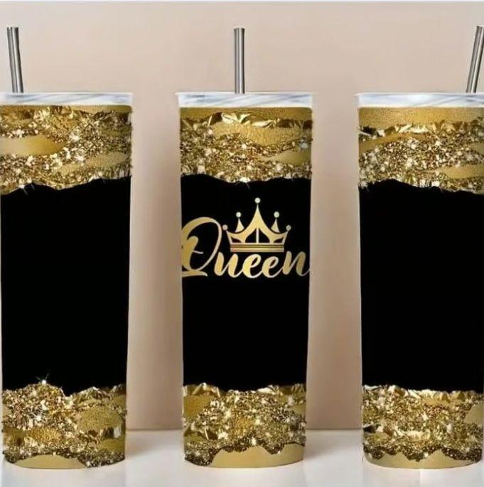 Термочашка з нержавіючої сталі Queen з 3D-малюнком трубочкою та герметичною кришкою 600 мл Чорний/Сріблястий (2664272609) - фото 6 Термочашка з нержавіючої сталі Queen з 3D-малюнком трубочкою та герметичною кришкою 600 мл Чорний/Сріблястий (2664272609) - фото 6