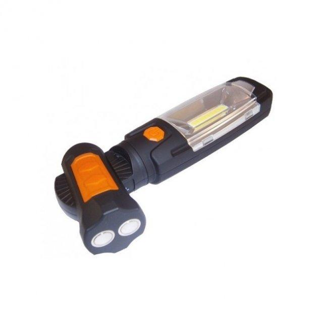 Фонарь кемпинговый аккумуляторный Tiross TS-1108 с крючком для подвешивания (55372) Фонарь кемпинговый аккумуляторный Tiross TS-1108 с крючком для подвешивания (55372)