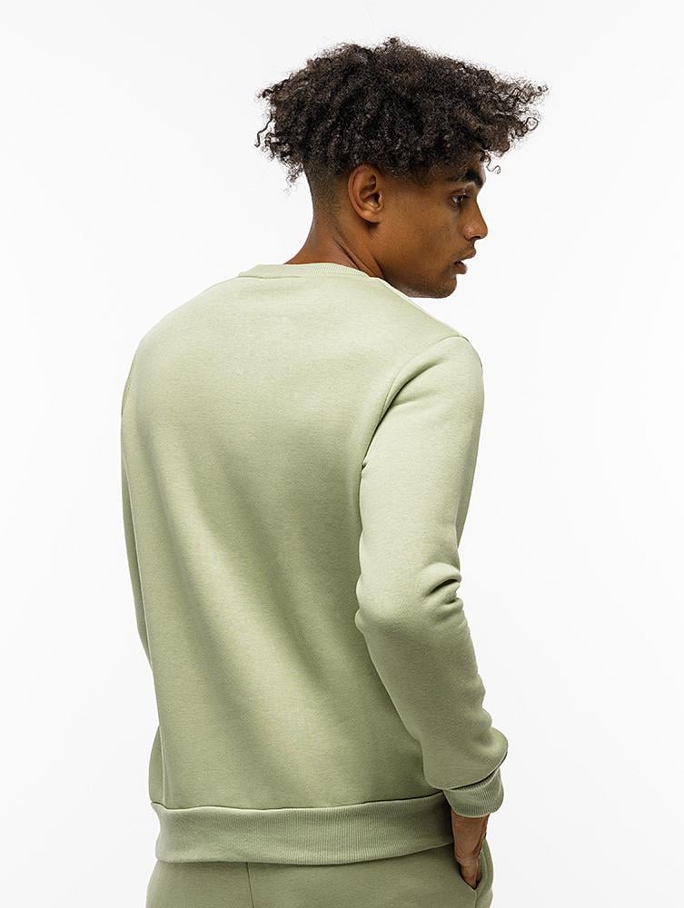 Свитшот мужской ЦБ-00222335 р. 52 Оливковый (SKT000914984) - фото 3 Свитшот мужской ЦБ-00222335 р. 52 Оливковый (SKT000914984) - фото 3