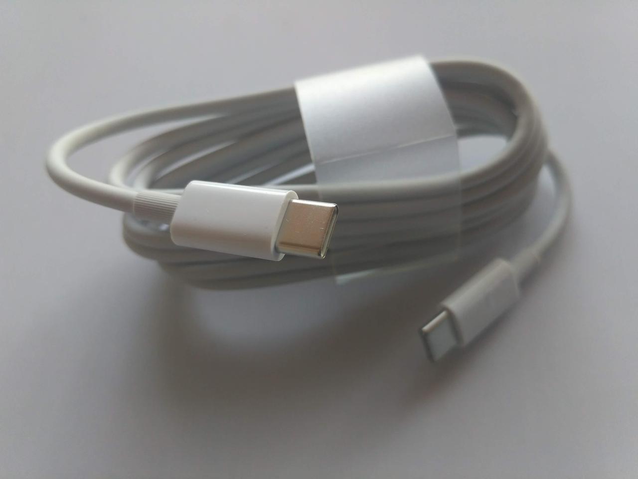 Кабель ZMI Type-C-Type-C/PD Fast Charge/3 A/60 W 1,5 м Белый (AL301) - фото 6