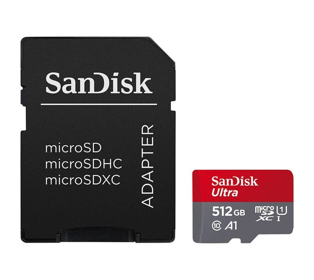 Карта пам'яті SanDisk microSDXC Ultra 512 Гб (SDSQUAC-512G-GN6MA) - фото 1