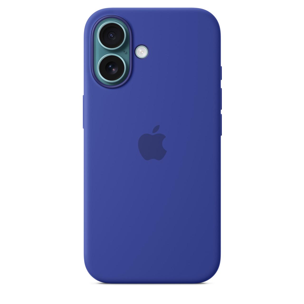 Чехол-накладка Apple Silicone Case with MagSafe for iPhone 16, Ultramarine (HC)