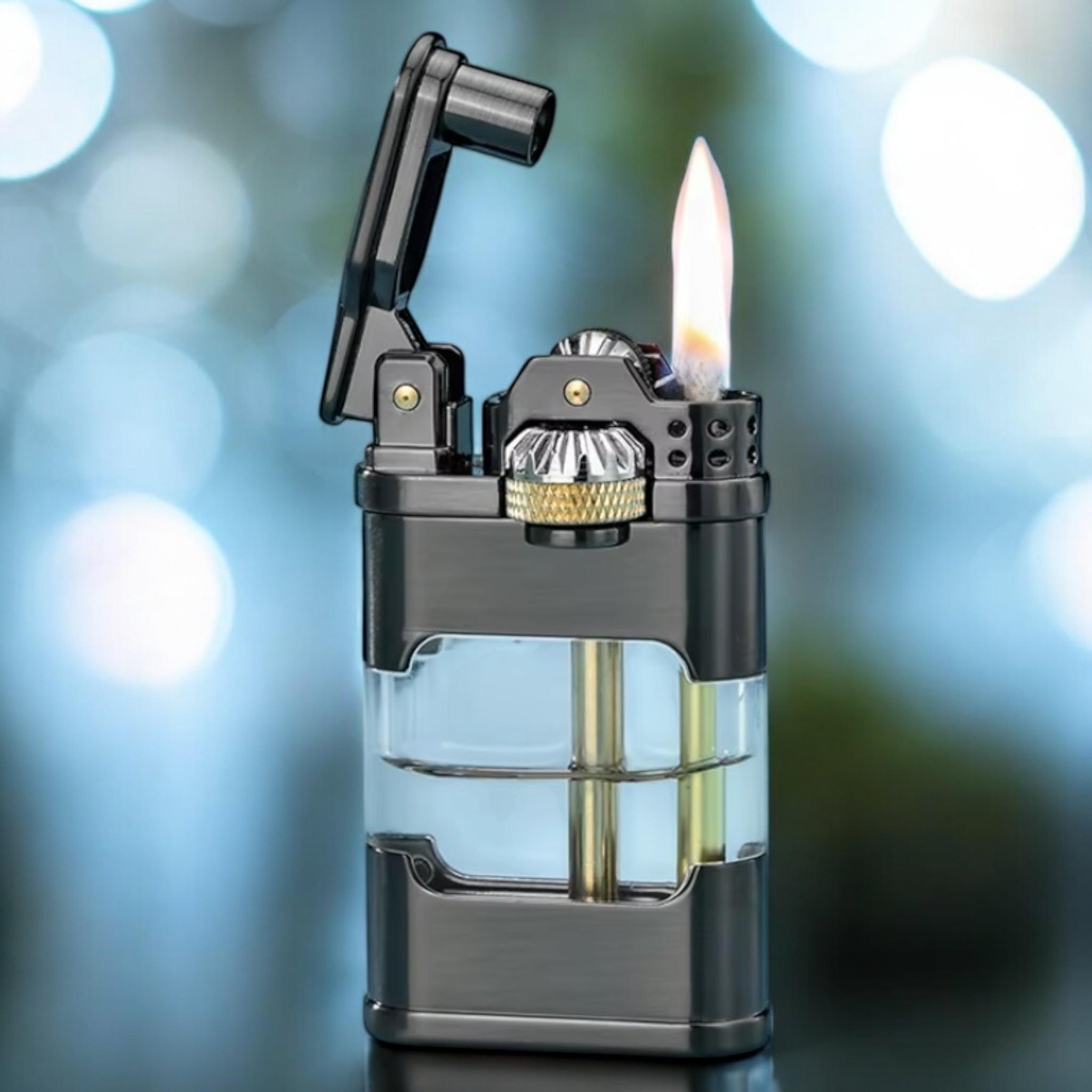 Зажигалка бензиновая Chief Retro C-232 в подарочной упаковке Titan (23335490)