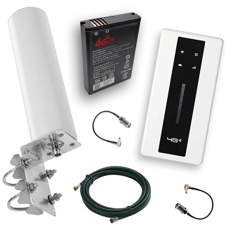 Wi-Fi-роутер MF710 4G LTE и широкополосная всенаправленная MIMO антенна (193)