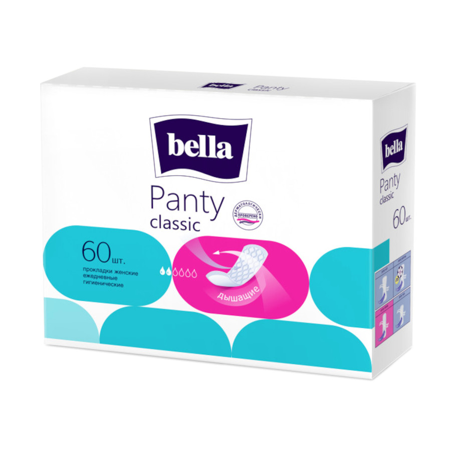 Прокладки ежедневные Bella panty Classic 60 шт. (311995)