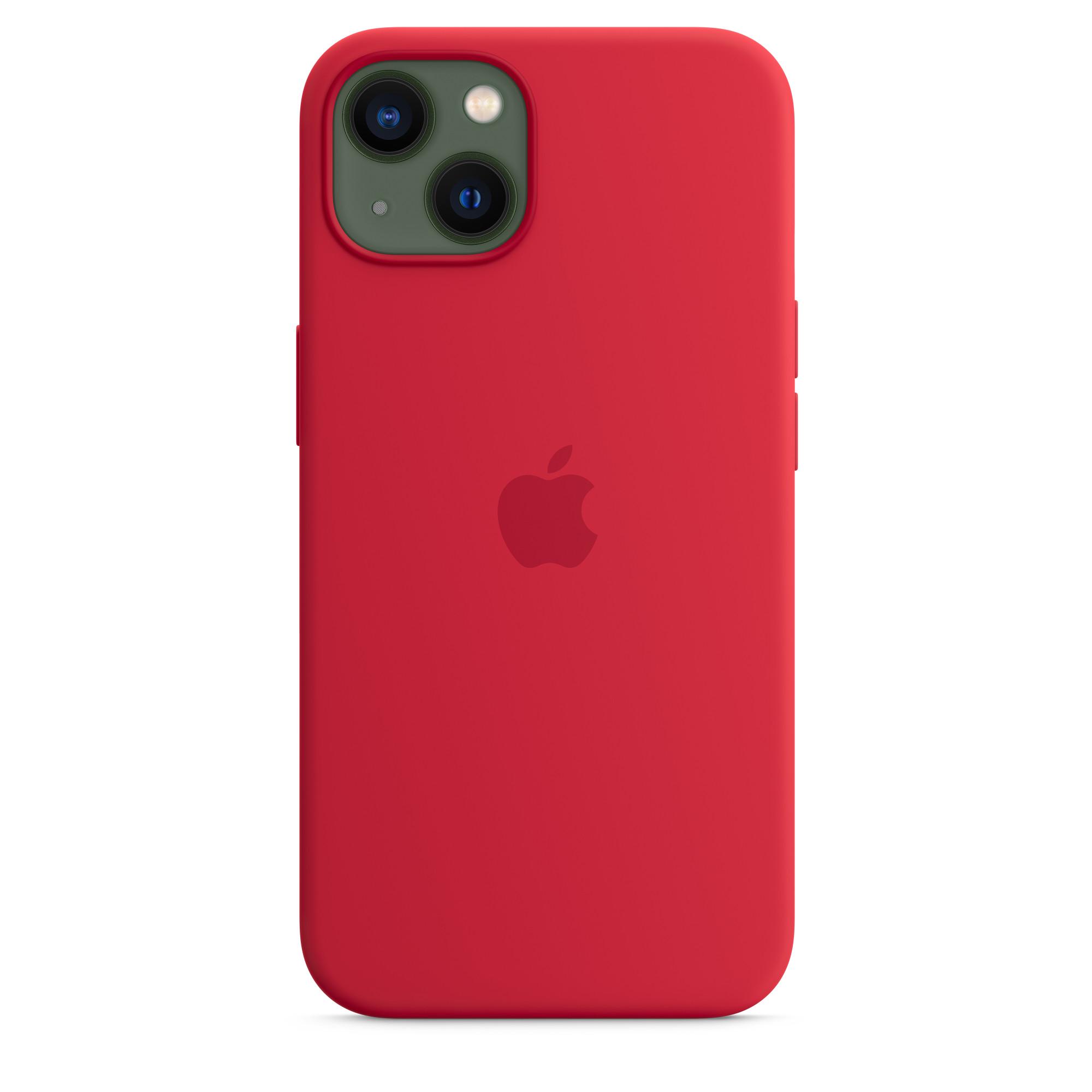 Чохол силіконовий Silicone Case MM2C3ZE/A MagSafe для Apple Iphone 13 Red (12089488) - фото 1