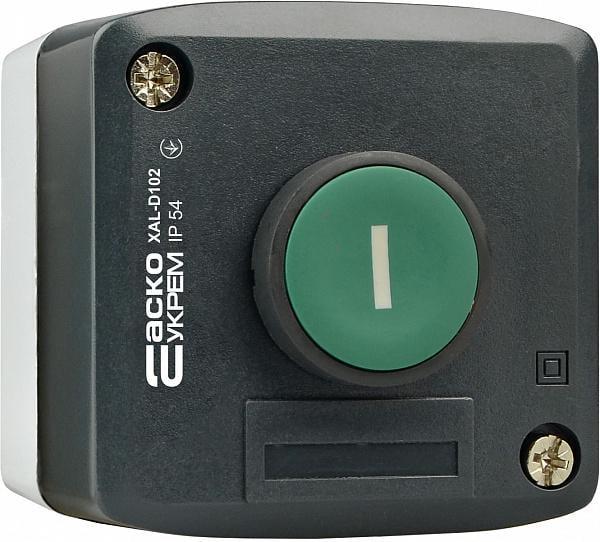 Пост одноместный управления АСКО-УКРЕМ XAL-D102 с кнопкой Старт (A0140020051)