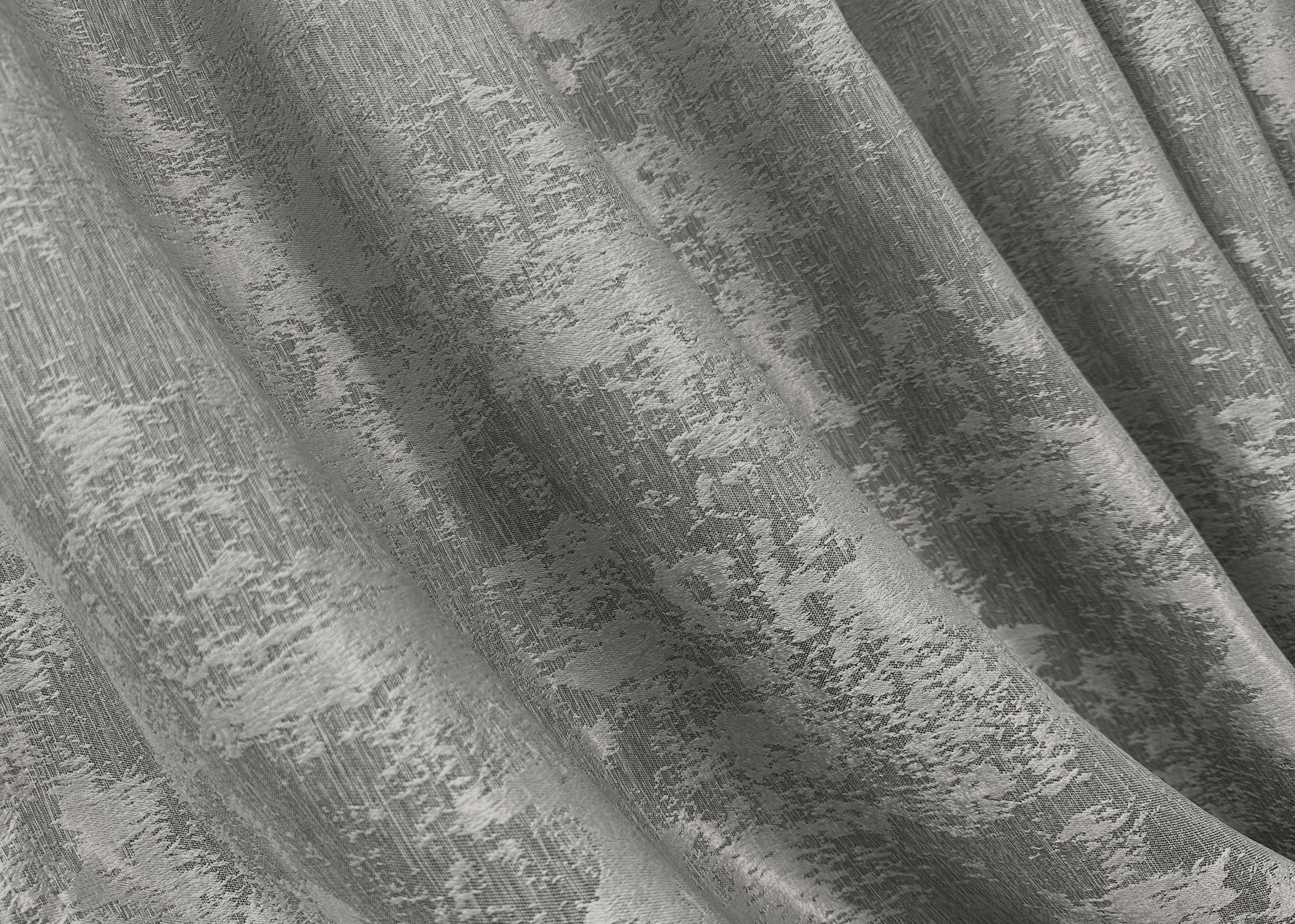 Комплект штор VR-Textil Sultan XO № 1125ш жаккард 100х280 см 2 шт. Серый (31-795) - фото 6