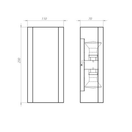 Cвітильник настінний Iterna Solen 2хGU10 Білий (LM102) - фото 5 Cвітильник настінний Iterna Solen 2хGU10 Білий (LM102) - фото 5