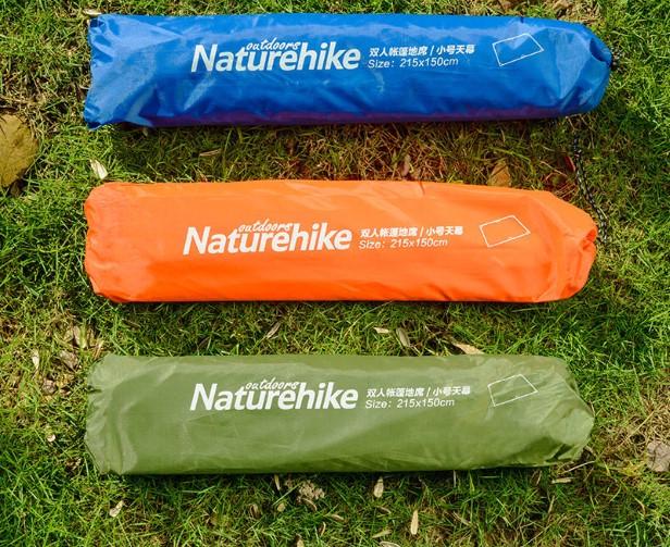 Тент універсальний Naturehike 210T NH15D004-X 2,15х1,5 м 0,23 кг Блакитний - фото 4