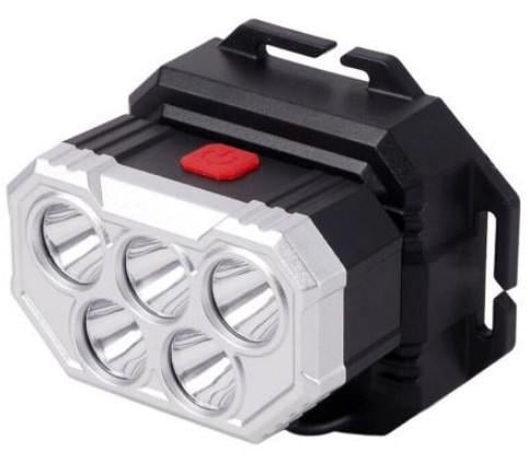 Фонарь налобный LED TJ-168-5 аккумуляторный (1753603959) - фото 4