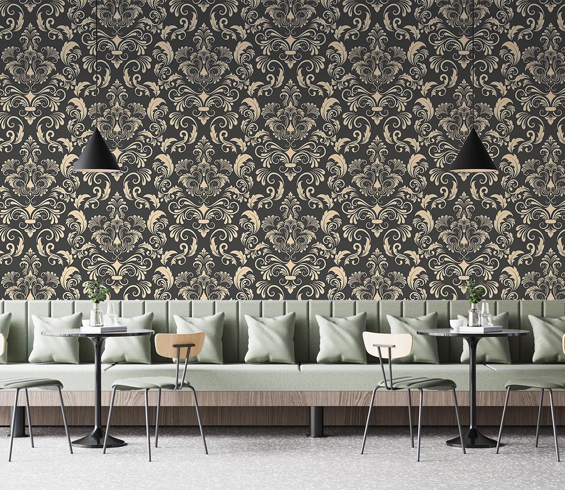 Фотообои флизелиновые Upstream Роскошный классический узор 230х153 см (VINT-015/3) - фото 4