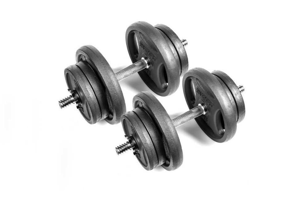 Гантелі розбірні металеві RN-Sport 21 кг 2 шт. (2764274500) - фото 1 Гантелі розбірні металеві RN-Sport 21 кг 2 шт. (2764274500) - фото 1