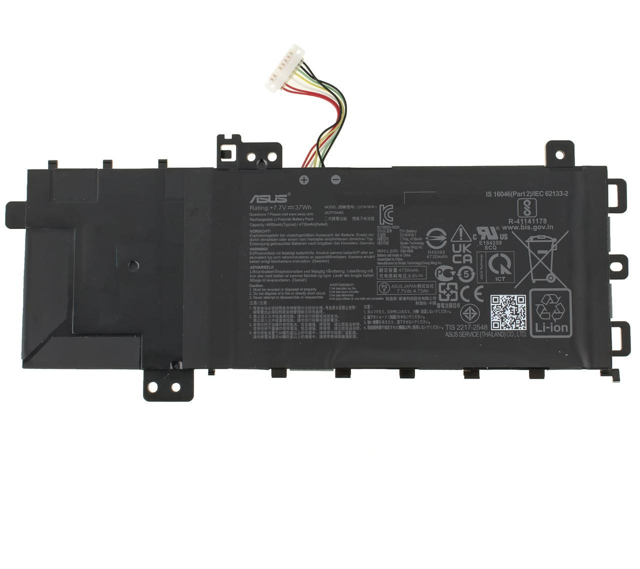Аккумулятор для ноутбука Asus C21N1818-1 (06029)