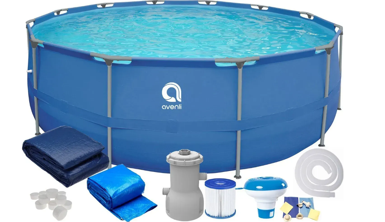 Бассейн каркасный Avenli 366х76 см 6125 л Синий (SC17799)