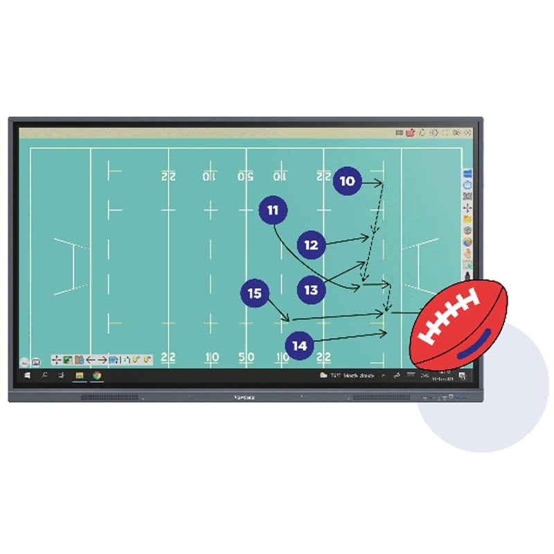Интерактивная панель ViewSonic IFP6533-G дисплей 65" Android 13/8 128Gb 40W (tf64) - фото 22