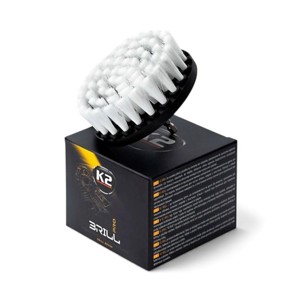 Щетка на дрель для чистки текстиля K2 Brill PRO Drile Brash 10 см (K20502) Щетка на дрель для чистки текстиля K2 Brill PRO Drile Brash 10 см (K20502)