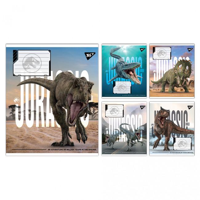 Тетрадь ученическая YES JURASSIC WORLD ALIVE А5/36 кл. (767684) - фото 2 Тетрадь ученическая YES JURASSIC WORLD ALIVE А5/36 кл. (767684) - фото 2