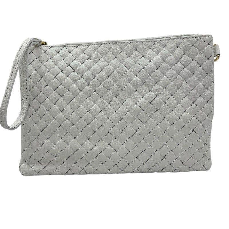 Женская сумка-клатч из натуральной кожи Felicita Белый (6828801928)