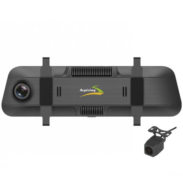 Видеорегистратор Aspiring Maxi 4 4K Ultra HD GPS SpeedCam Wi-Fi X2Cameras Черный (617629) - фото 3 Видеорегистратор Aspiring Maxi 4 4K Ultra HD GPS SpeedCam Wi-Fi X2Cameras Черный (617629) - фото 3