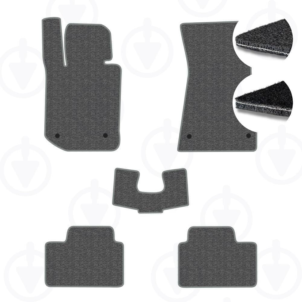 Комплект килимків в салон Star-Tex на BMW 3-Series G20 2019- р. текстиль/VAG Графіт/Сірий (13328-65-55-58)