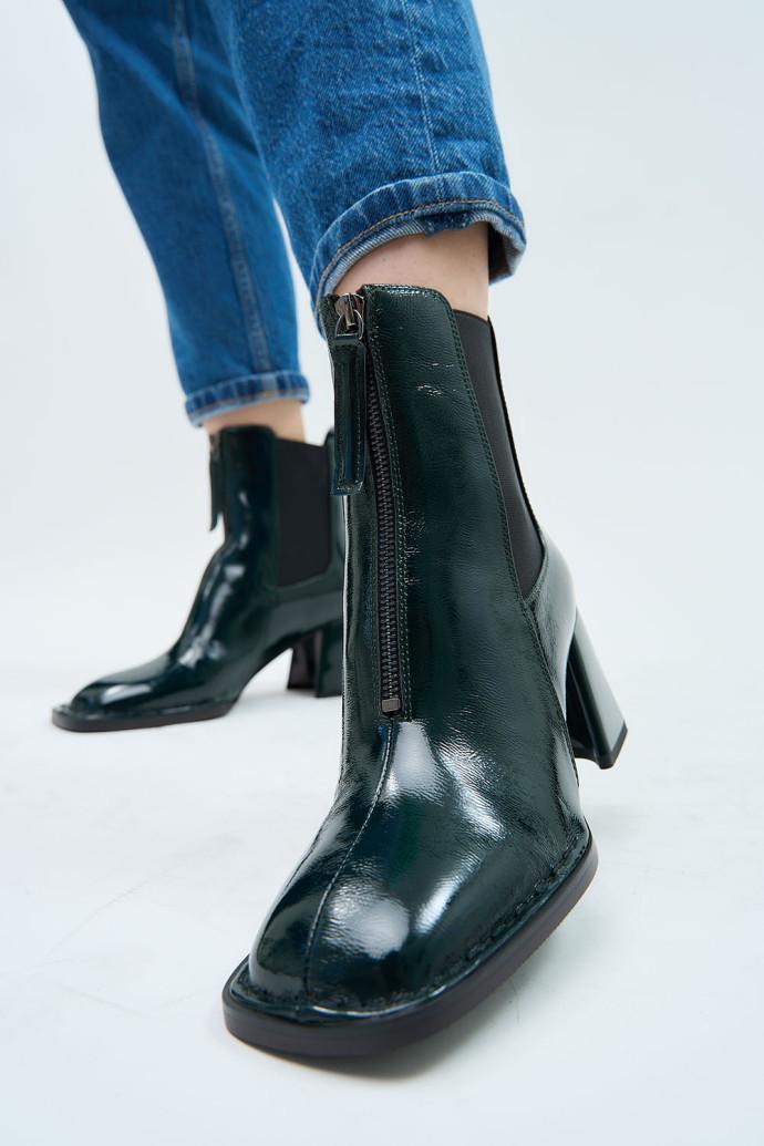Ботильйони жіночі Fabio Monelli р. 38 Зелений (180899) - фото 5